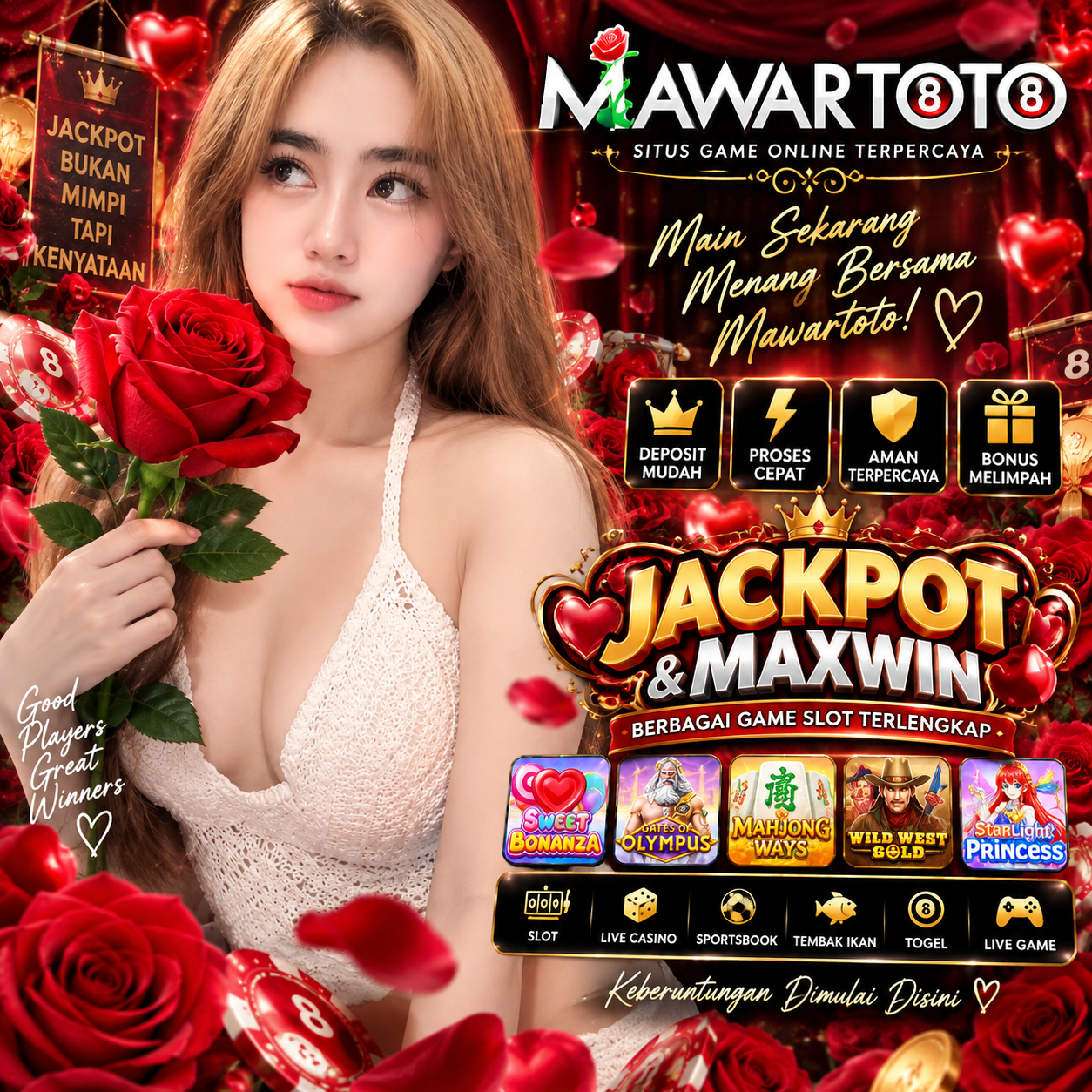 MAWARTOTO Popup Banner