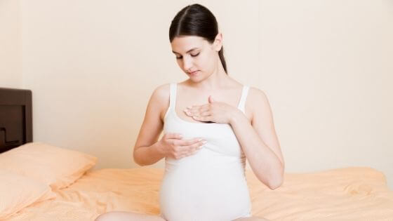 dolor en los pezones durante el embarazo y la lactancia