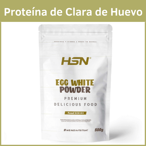 Proteínas para adelgazar, proteína de clara de huevo HSN